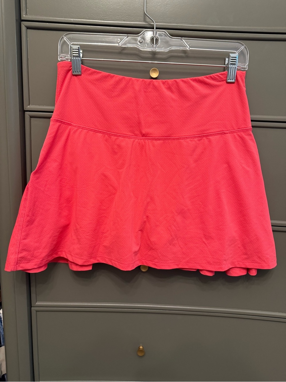 Gottex Coral Pink Circle Skater Skirt